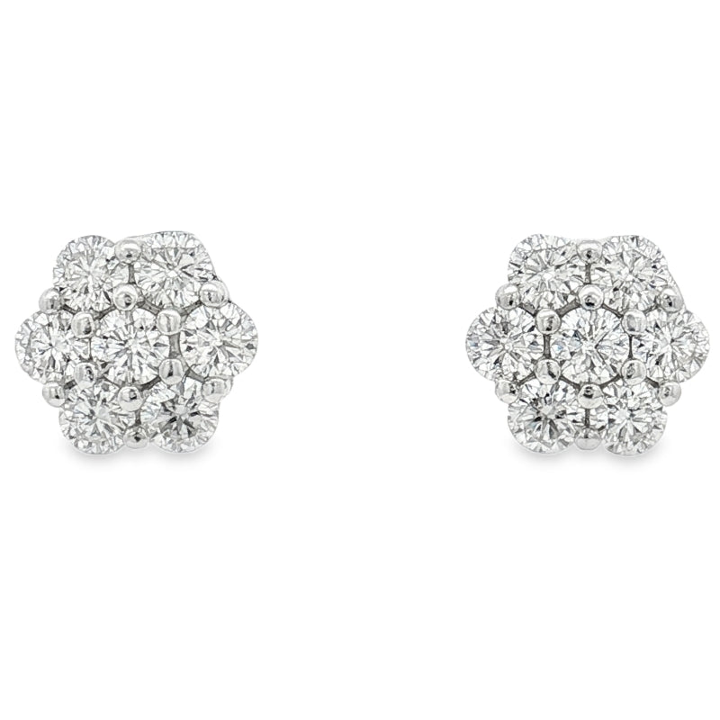 Orecchini Magnolia Moissanite