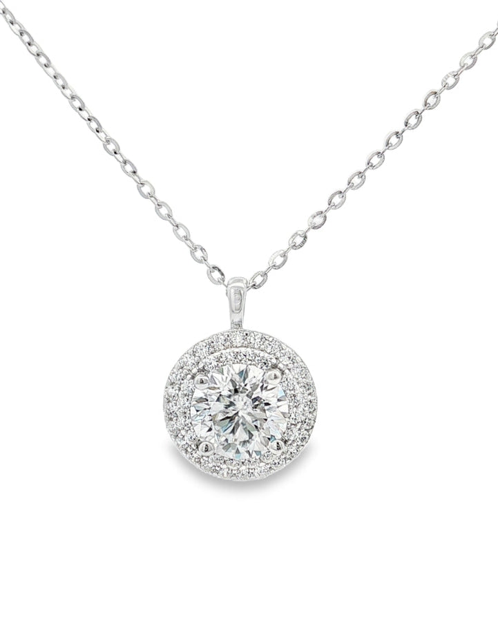 Collanina Edelweiss Moissanite