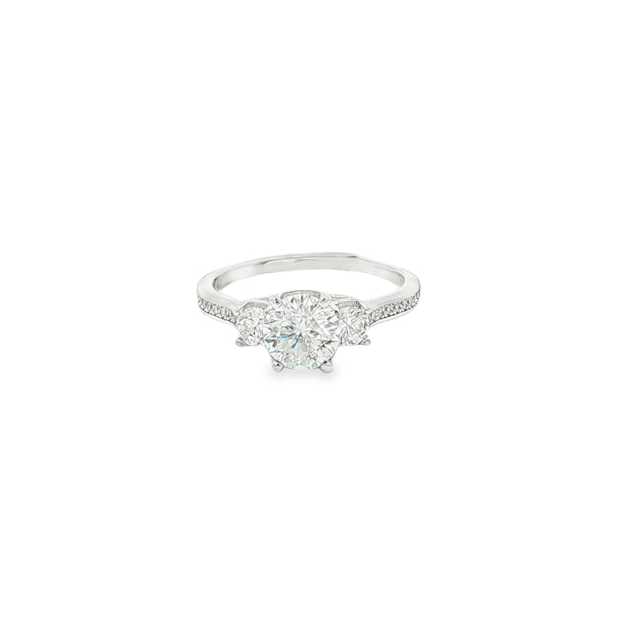Anello Tulipano Moissanite