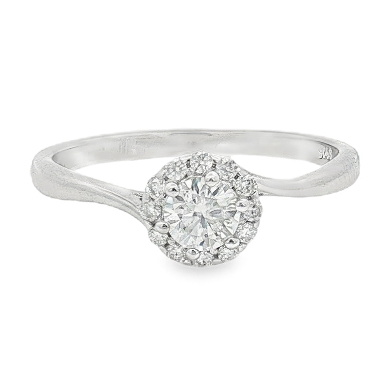 Anello Maelys – Solitario Moissanite 4 mm 6 Griffe | Argento 925