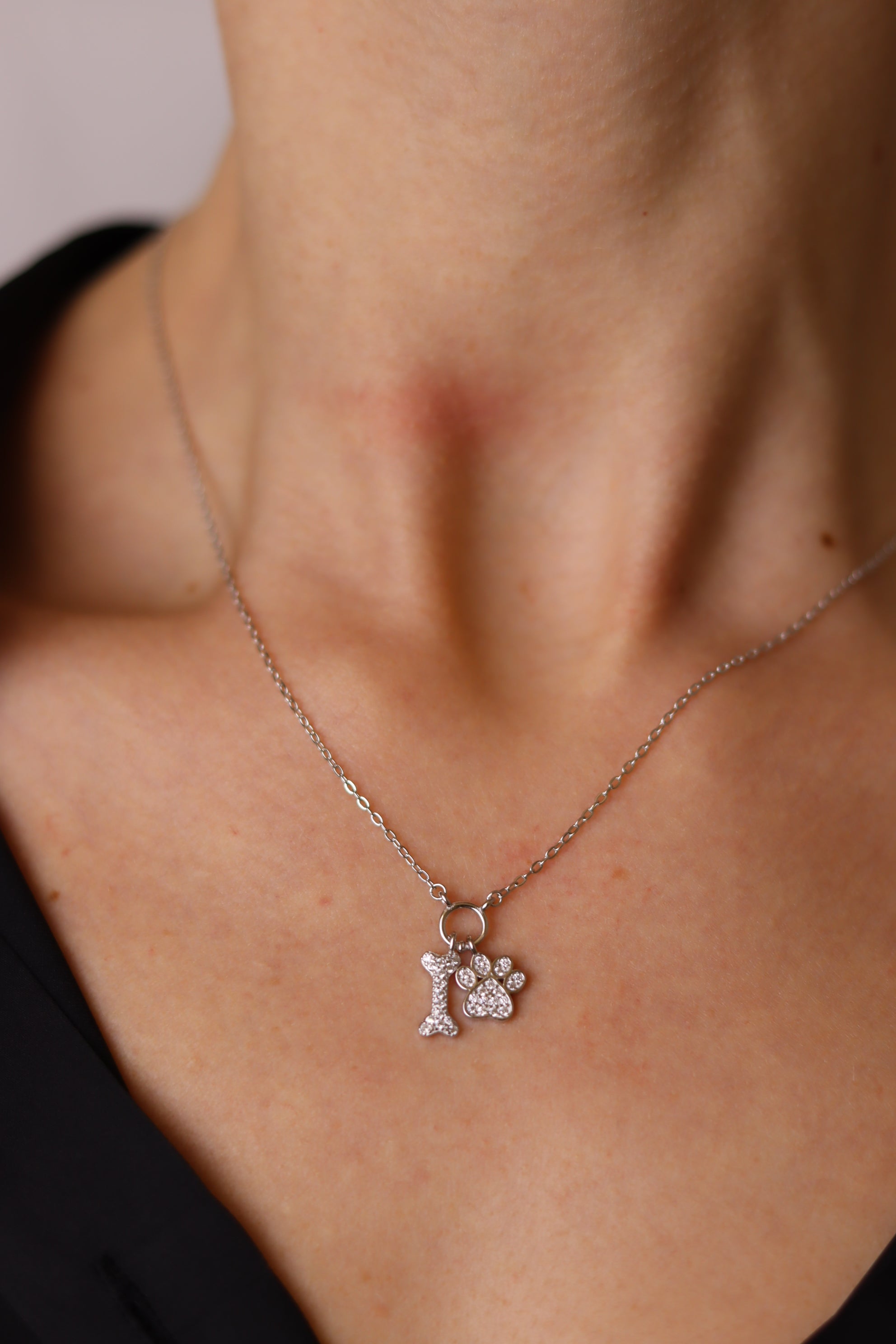Collana Pendente Chien- Collana Donna Argento 925