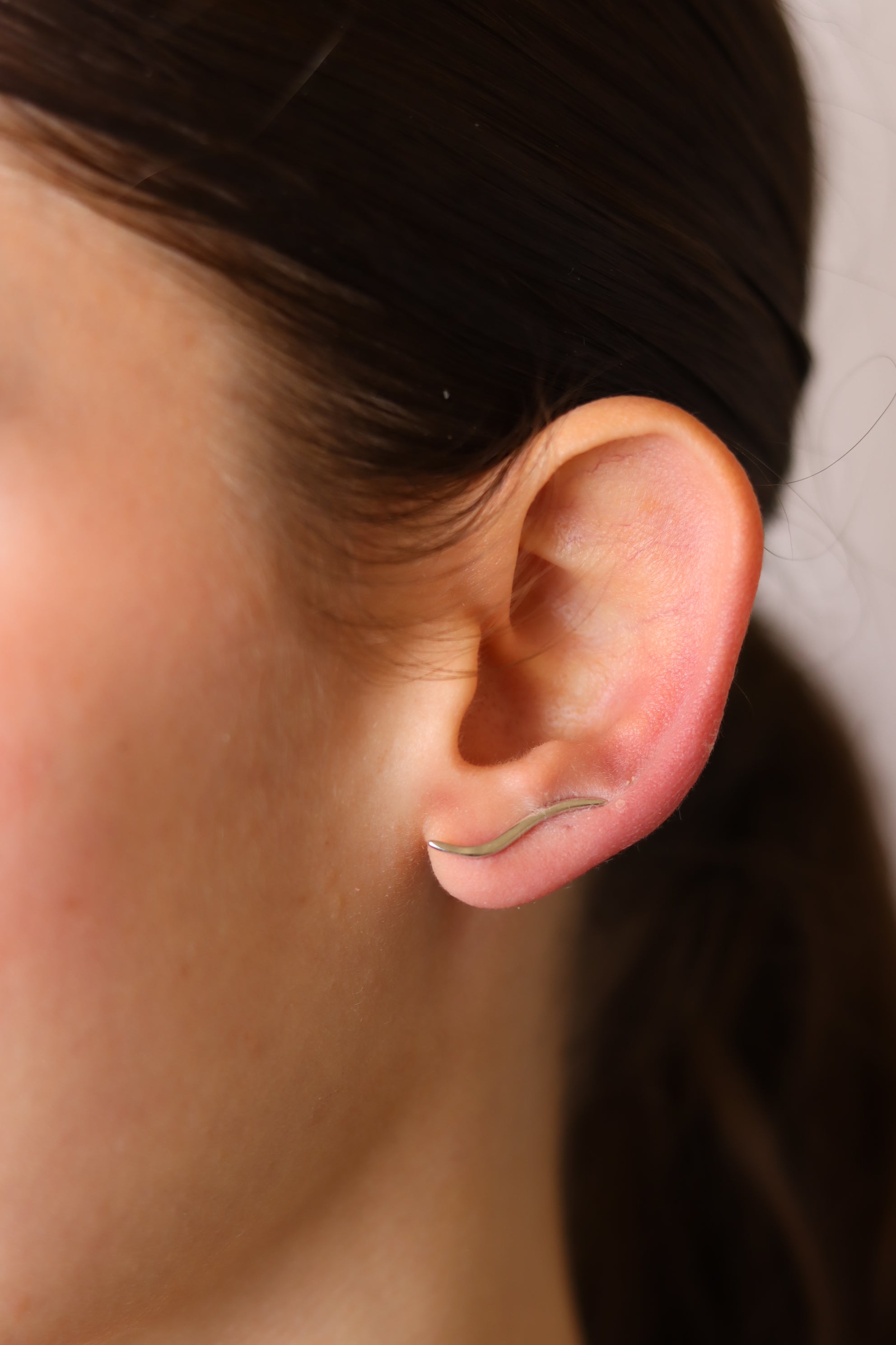 Ear Cuff Ruska- Ear Cuff Donna Argento 925