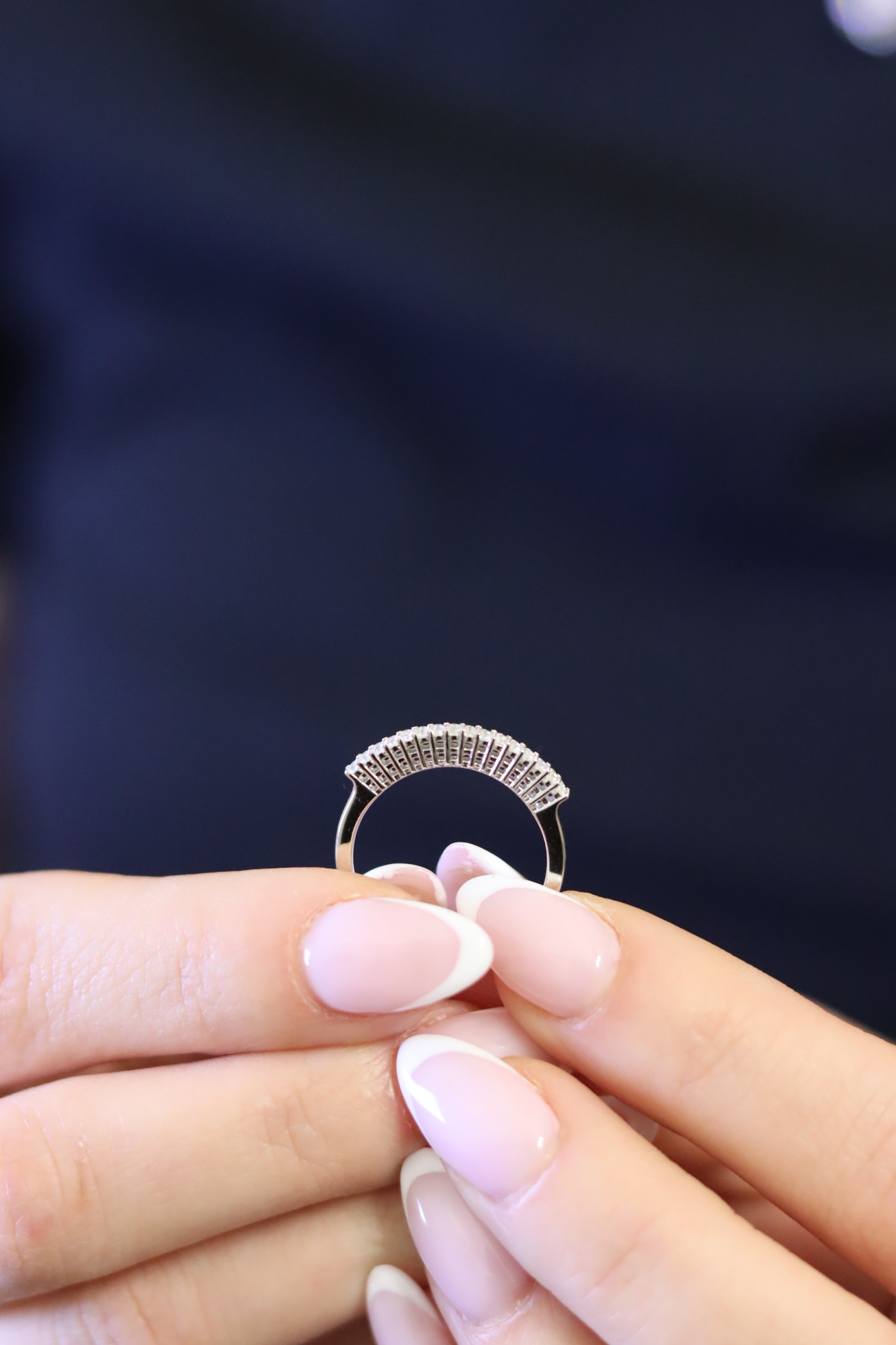 Anello Tiarè Moissanite