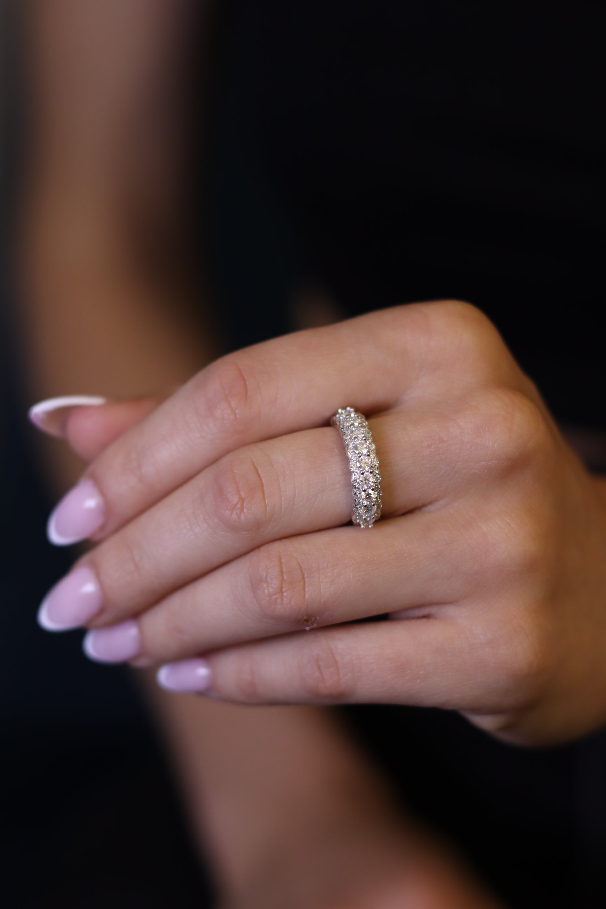 Anello Frangipane Moissanite