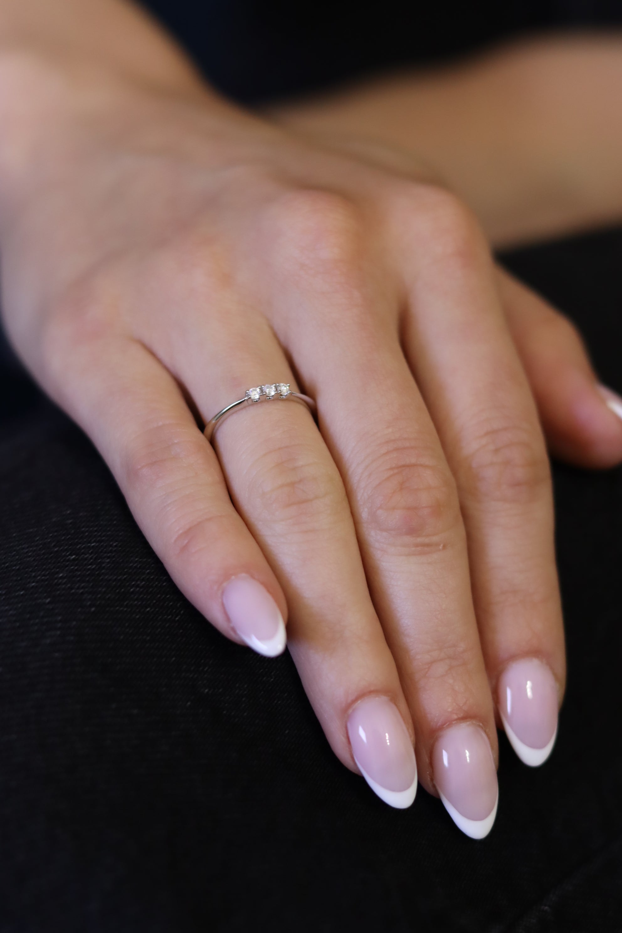 Anello Erica Boreale Moissanite