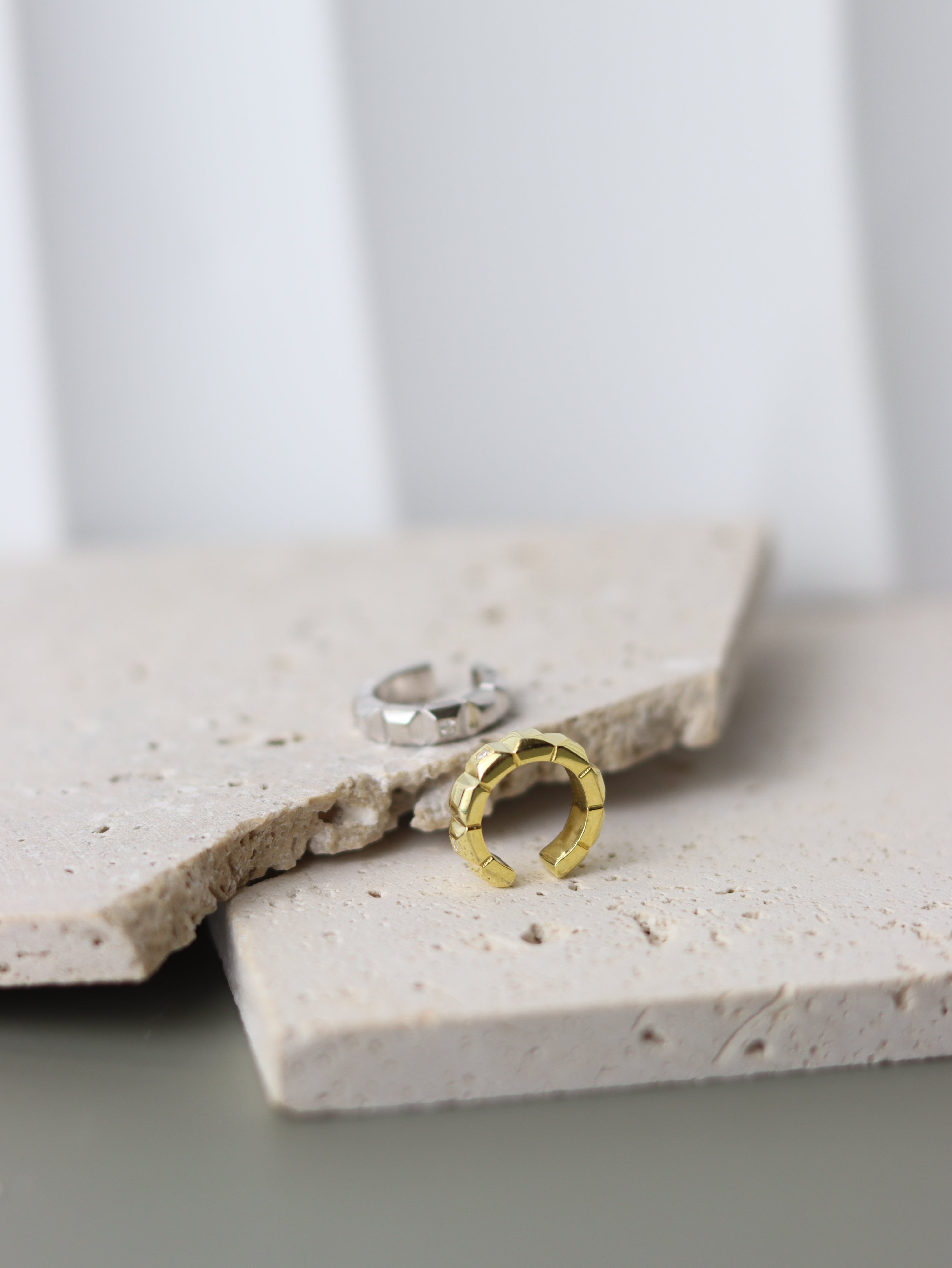 Ear Cuff Élan - Ear Cuff Donna Argento 925