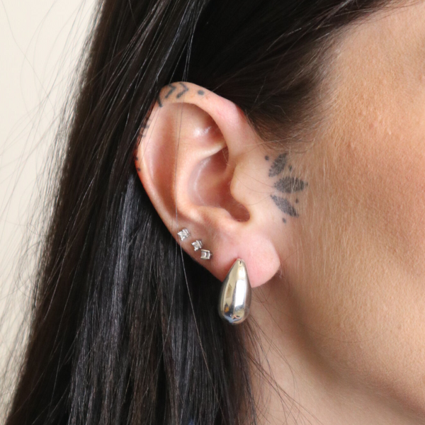 925 orecchini pendenti a goccia in argento sterling all'ingrosso 925 orecchini pendenti a goccia in argento sterling all'ingrosso